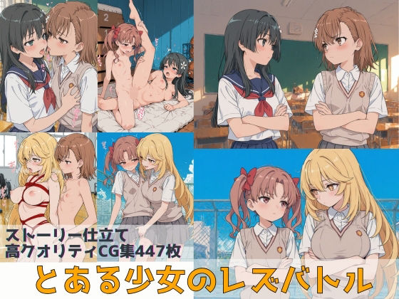 とある少女のレズバトル  エロ画像741239